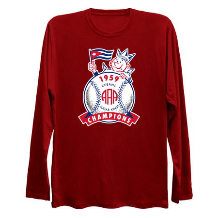 Havana Sugar Kings - Cuban Baseball Team - Long Sleeve T-Shirt