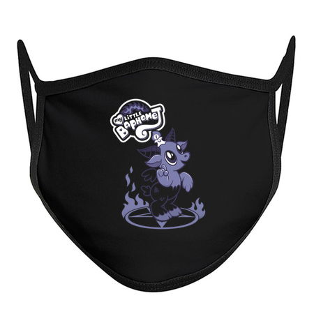 My Little Baphomet - Funny Cartoon Goat - Creepy Cute Goth tiny thumbnail