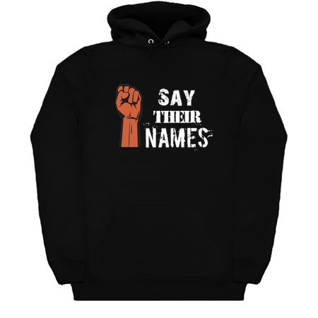 Say Their Names, Black Lives Matter, Stop Police Brutality, Black Pride Gift tiny thumbnail