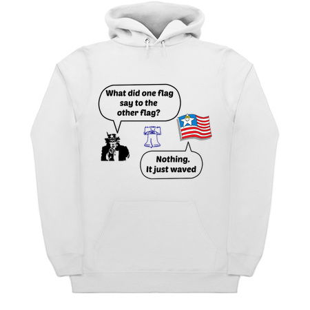 One flag said Nothing. It just waved tiny thumbnail