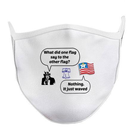 One flag said Nothing. It just waved tiny thumbnail