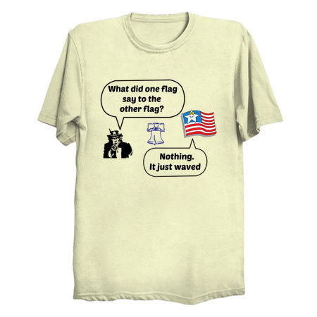 One flag said Nothing. It just waved tiny thumbnail