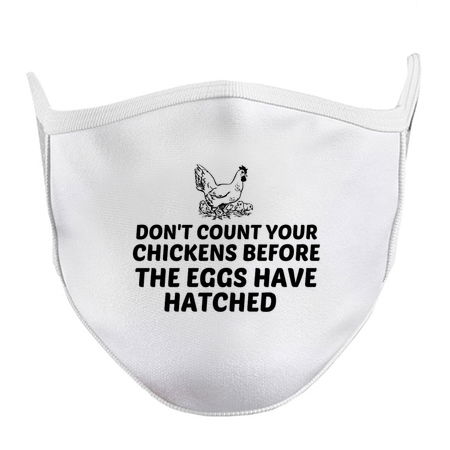 Don't count your chickens before the eggs have hatched tiny thumbnail