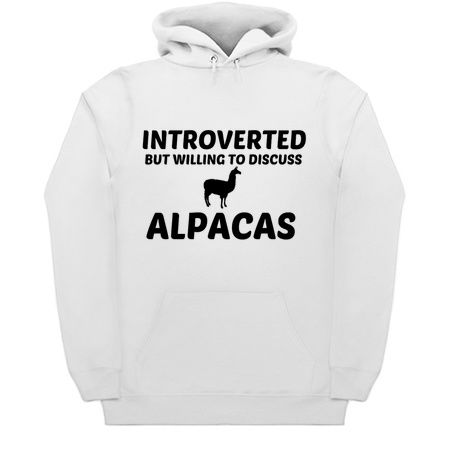 ALPACAS INTROVERTED BUT WILLING TO DISCUSS tiny thumbnail