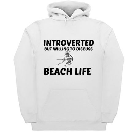 BEACH INTROVERTED BUT WILLING TO DISCUSS tiny thumbnail