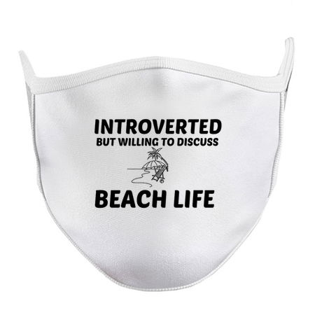 BEACH INTROVERTED BUT WILLING TO DISCUSS tiny thumbnail