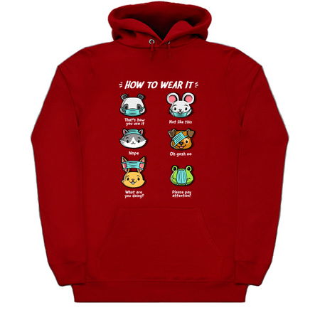 How not to wear a face mask animals cute funny tiny thumbnail