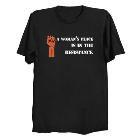 Feminist Gift - A Woman’s Place Is In The Resistance - Gift For Feminist tiny thumbnail