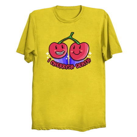 I Cherish Death Kawaii Depressed Stressed Cherry Pun Sad Fruit Existential Crisis tiny thumbnail