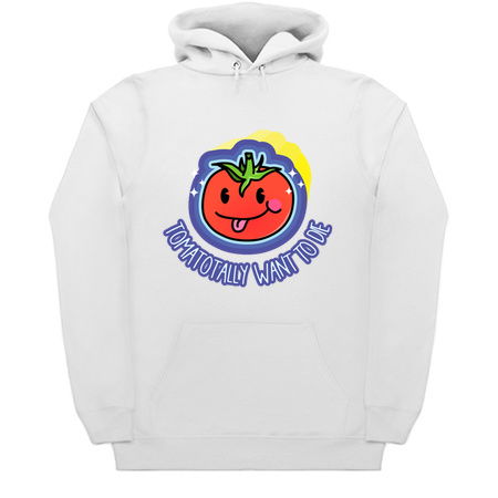 Tomatotaly Want To Die Depressed Tomato Sad Fruit Pun Existential Dread tiny thumbnail