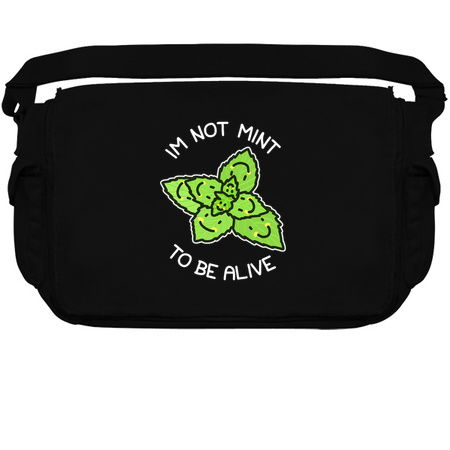 Not Mean To Be Alive Mint Leaves Sad Plant Pun Existential Crisis tiny thumbnail