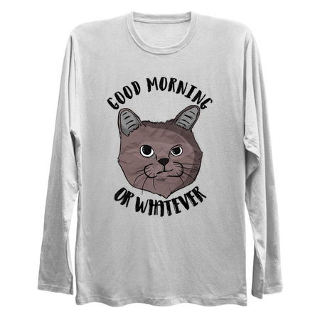 Good Morning Or Whatever Cat Meh Kitty Adorable Animal Memes tiny thumbnail