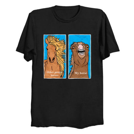 Other People Horses VS My Horse Silly Mare Internet Meme tiny thumbnail