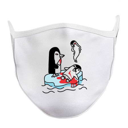 Mad Penguin Killer Iceberg Blood Simple Doodle tiny thumbnail