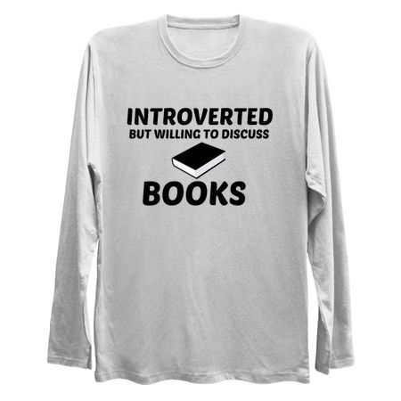BOOKS INTROVERTED BUT WILLING TO DISCUSS tiny thumbnail