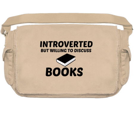 BOOKS INTROVERTED BUT WILLING TO DISCUSS tiny thumbnail