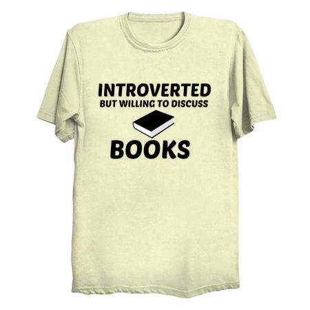 BOOKS INTROVERTED BUT WILLING TO DISCUSS tiny thumbnail