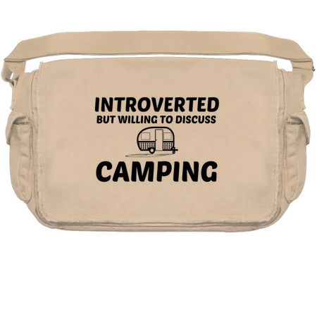 CAMPING INTROVERTED BUT WILLING TO DISCUSS tiny thumbnail