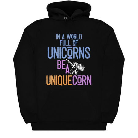 In a world full of unicorns be a uniquecorn T-shirt tiny thumbnail