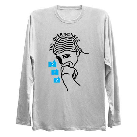 The Overthinker Doodle The Thinking Man Greek Statue Aesthetic tiny thumbnail