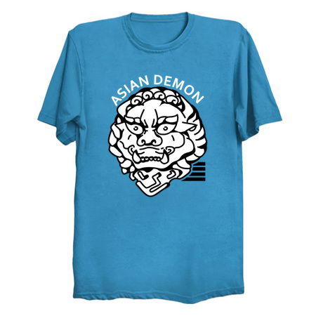 Asian Demon Scary Japanese Yokai Chinese Oni Doodle tiny thumbnail