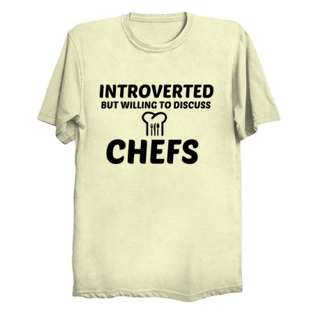 CHEFS INTROVERTED BUT WILLING TO DISCUSS tiny thumbnail