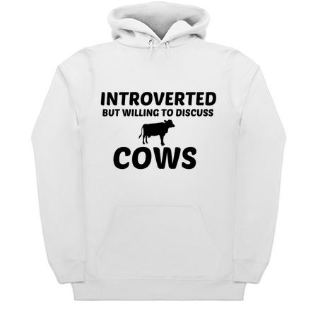 COWS INTROVERTED BUT WILLING TO DISCUSS tiny thumbnail