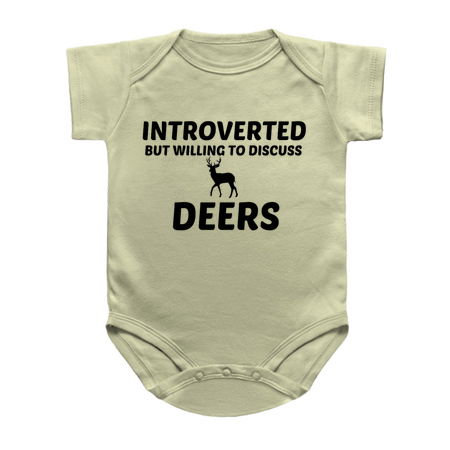 DEERS INTROVERTED BUT WILLING TO DISCUSS tiny thumbnail