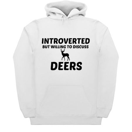 DEERS INTROVERTED BUT WILLING TO DISCUSS tiny thumbnail