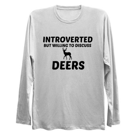 DEERS INTROVERTED BUT WILLING TO DISCUSS tiny thumbnail
