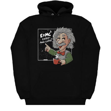 Energy = More Coffee Funny Einstein Theory tiny thumbnail