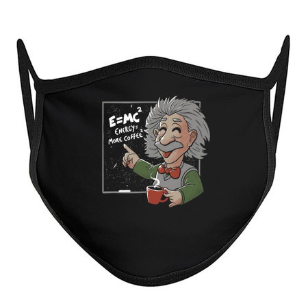 Energy = More Coffee Funny Einstein Theory tiny thumbnail