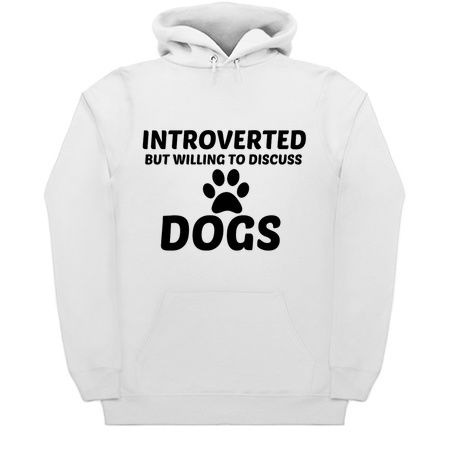 DOG INTROVERTED BUT WILLING TO DISCUSS tiny thumbnail