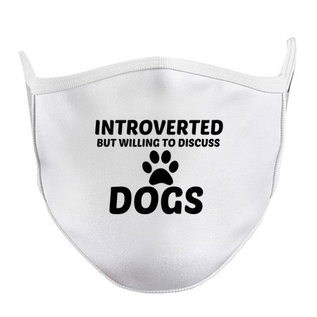 DOG INTROVERTED BUT WILLING TO DISCUSS tiny thumbnail