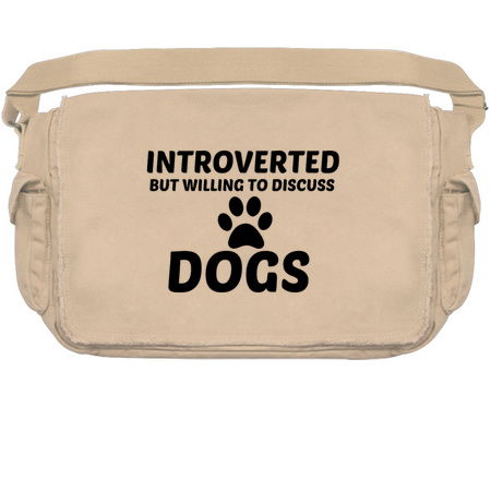 DOG INTROVERTED BUT WILLING TO DISCUSS tiny thumbnail