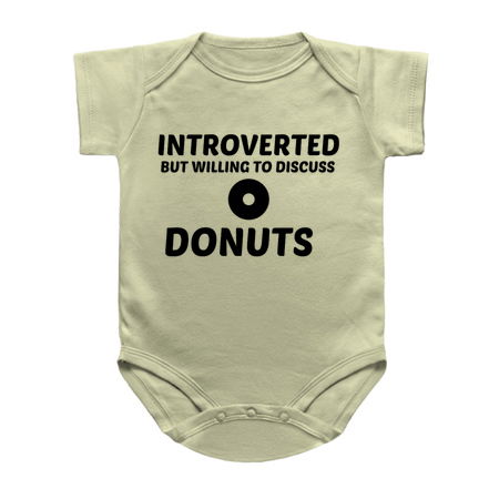 DONUTS INTROVERTED BUT WILLING TO DISCUSS tiny thumbnail