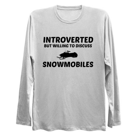SNOWMOBILES INTROVERTED BUT WILLING TO DISCUSS tiny thumbnail