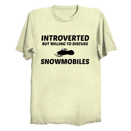 SNOWMOBILES INTROVERTED BUT WILLING TO DISCUSS tiny thumbnail
