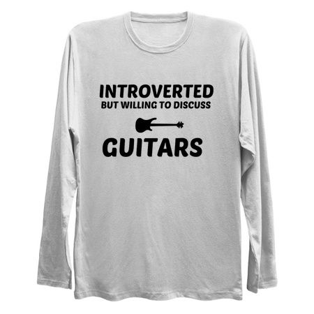 GUITAR INTROVERTED BUT WILLING TO DISCUSS tiny thumbnail