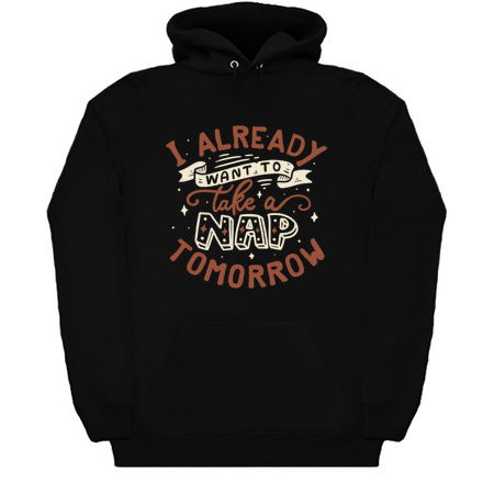 I already want to take a nap tomorrow typography tiny thumbnail