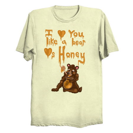 I Love You Like A Bear Loves Honey tiny thumbnail