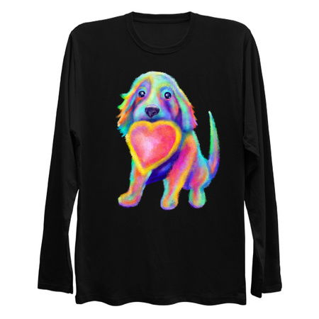 Soft Pastel Lovable Rainbow Pup tiny thumbnail