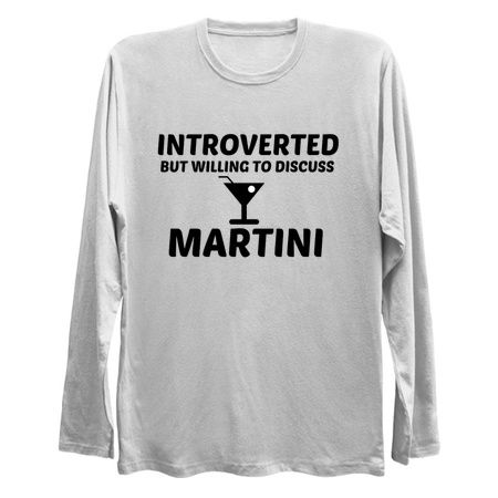 MARTINI INTROVERTED BUT WILLING TO DISCUSS tiny thumbnail