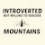 MOUNTAINS INTROVERTED BUT WILLING TO DISCUSS tiny thumbnail