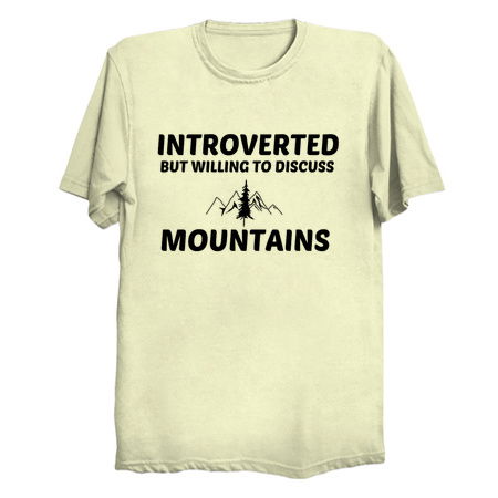 MOUNTAINS INTROVERTED BUT WILLING TO DISCUSS tiny thumbnail