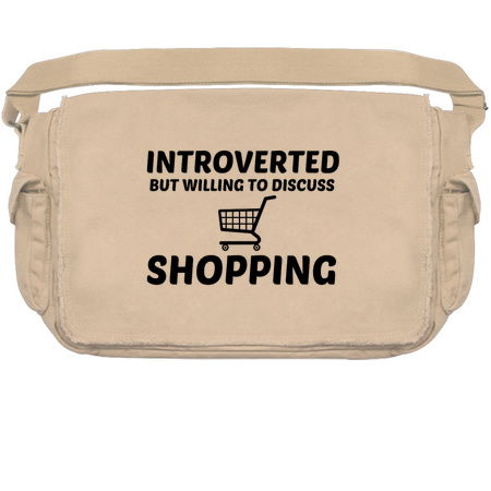 SHOPPING INTROVERTED BUT WILLING TO DISCUSS tiny thumbnail