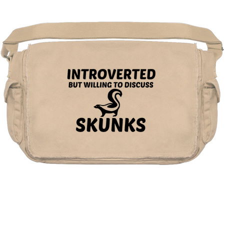 SKUNKS INTROVERTED BUT WILLING TO DISCUSS tiny thumbnail