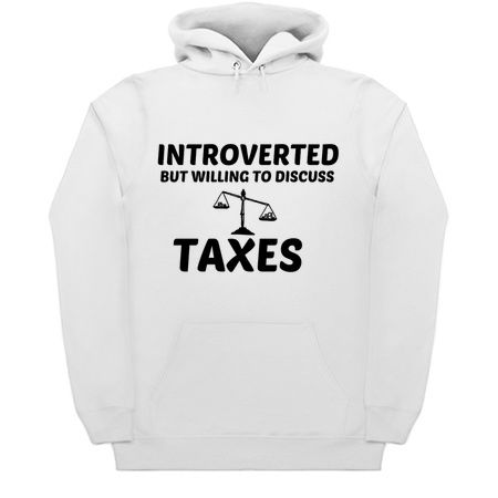 TAXES INTROVERTED BUT WILLING TO DISCUSS tiny thumbnail