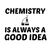CHEMISTRY IS ALWAYS A GOOD IDEA tiny thumbnail