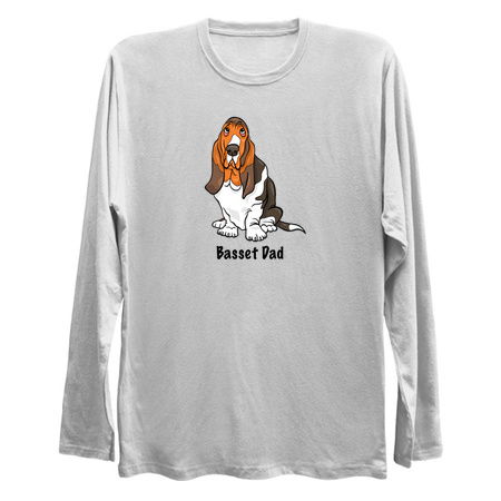 Basset Hound Gift For Men - Basset Hound Dad tiny thumbnail